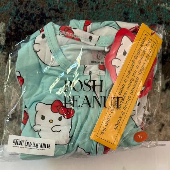 Posh Peanut Other - Posh Peanut Hello Kitty Ghosts Convertible 3T